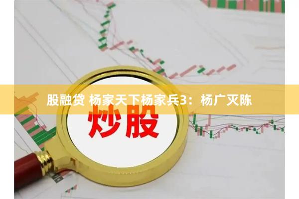 股融贷 杨家天下杨家兵3：杨广灭陈